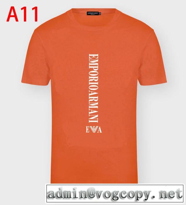 在庫有り アルマーニ ｔシャツ 新作 2020トレンド 使いしやすい メンズファション ARMANI 半袖 コットンウェア 通販
