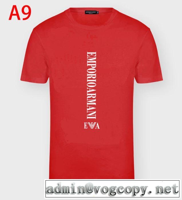 在庫有り アルマーニ ｔシャツ 新作 2020トレンド 使いしやすい メンズファション ARMANI 半袖 コットンウェア 通販