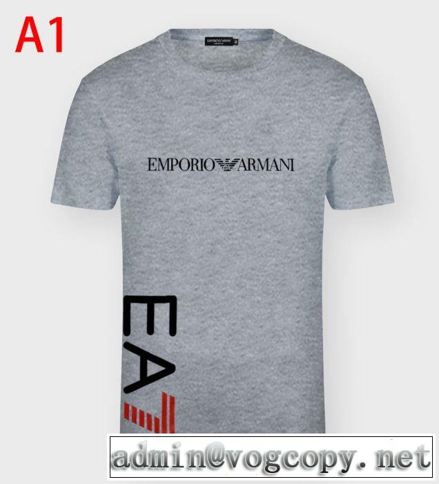 EMPORIO ARMANIＴシャツ2020最新の入荷商品エンポリオ アルマーニ スーパーコピー 激安 コットン30代～40代のカジュアル
