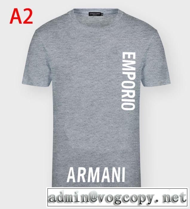 EMPORIO ARMANI新作コレクション アルマーニ ロゴ ｔシャツ メンズ サイズ感 大人カジュアル快適2020トレンド春夏トップス