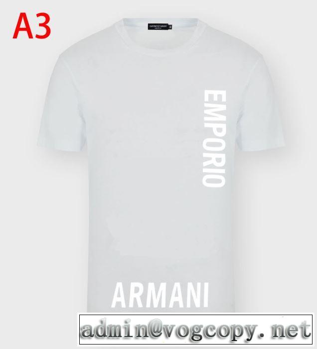 EMPORIO ARMANI新作コレクション アルマーニ ロゴ ｔシャツ メンズ サイズ感 大人カジュアル快適2020トレンド春夏トップス