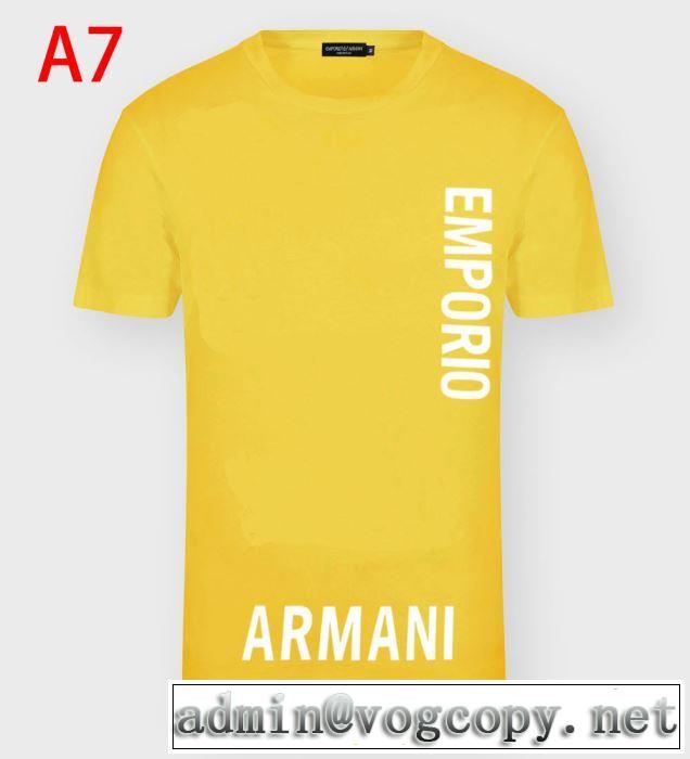 EMPORIO ARMANI新作コレクション アルマーニ ロゴ ｔシャツ メンズ サイズ感 大人カジュアル快適2020トレンド春夏トップス