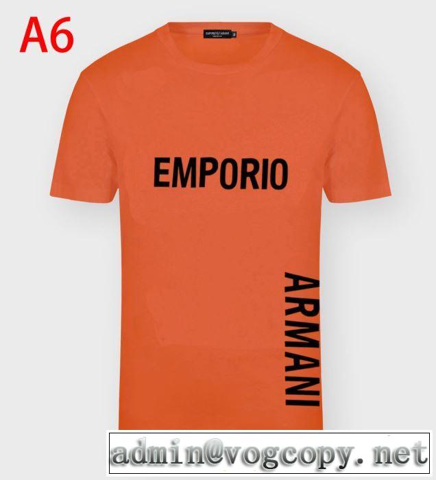日本未入荷カラー tシャツ おすすめ アルマーニ スーパーコピー ブランドArmani  2020春夏 半袖 ファッション トップス