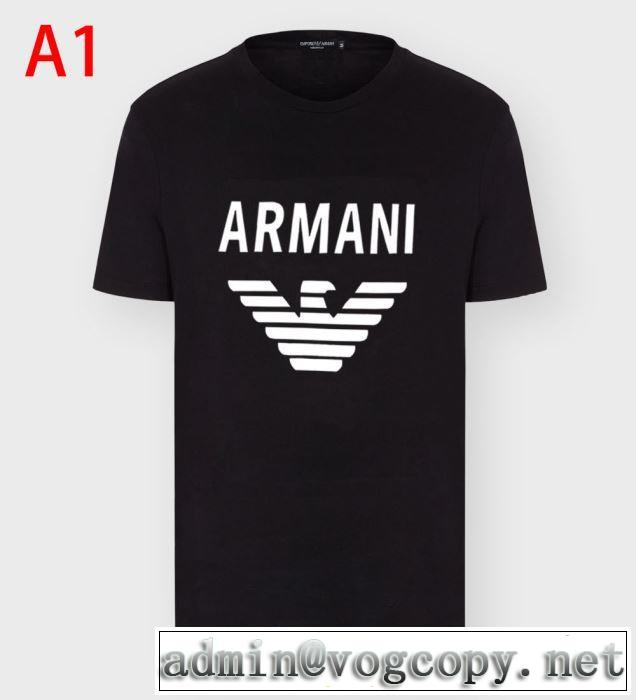 tシャツ おすすめArmani アルマーニ コピー 2020年春夏コレクション半袖 新作着込みやすい定番モデル最新入荷アイテム