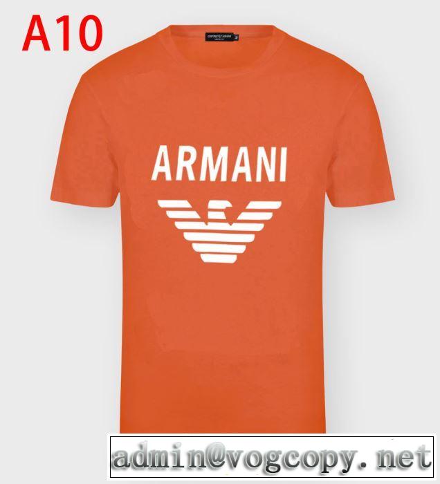 tシャツ おすすめArmani アルマーニ コピー 2020年春夏コレクション半袖 新作着込みやすい定番モデル最新入荷アイテム