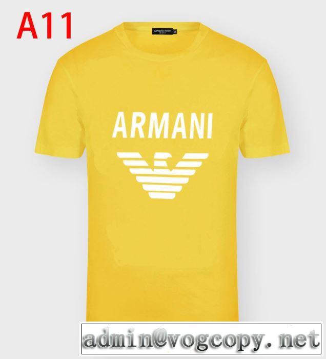 tシャツ おすすめArmani アルマーニ コピー 2020年春夏コレクション半袖 新作着込みやすい定番モデル最新入荷アイテム
