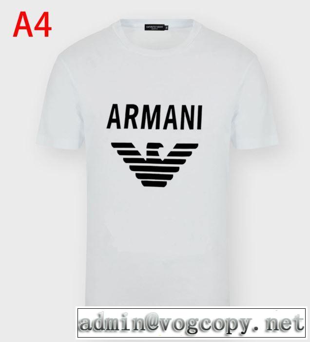 tシャツ おすすめArmani アルマーニ コピー 2020年春夏コレクション半袖 新作着込みやすい定番モデル最新入荷アイテム