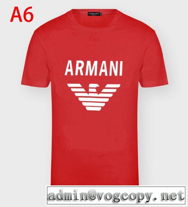 tシャツ おすすめArmani アルマーニ コピー 2020年春夏コレクション半袖 新作着込みやすい定番モデル最新入荷アイテム