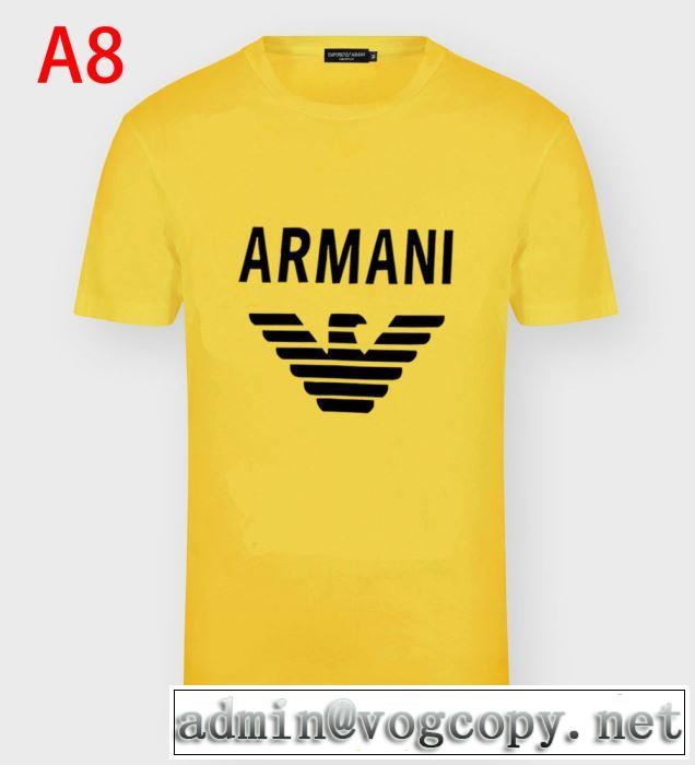 tシャツ おすすめArmani アルマーニ コピー 2020年春夏コレクション半袖 新作着込みやすい定番モデル最新入荷アイテム