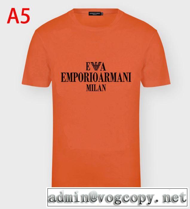 Emporio Armani Ｔシャツ おすすめ20SSトレンド アルマーニ スーパーコピー メンズ 半袖大人カジュアルトップス3G1TM4 1JHRZ 