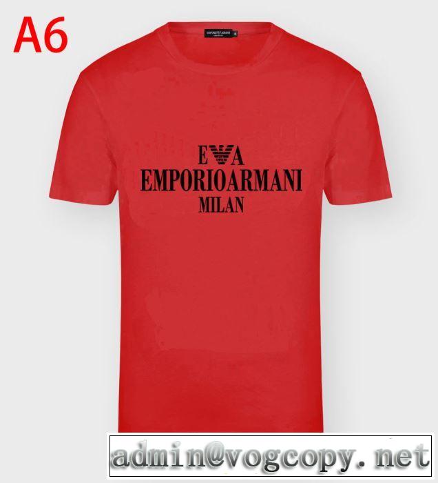 Emporio Armani Ｔシャツ おすすめ20SSトレンド アルマーニ スーパーコピー メンズ 半袖大人カジュアルトップス3G1TM4 1JHRZ 