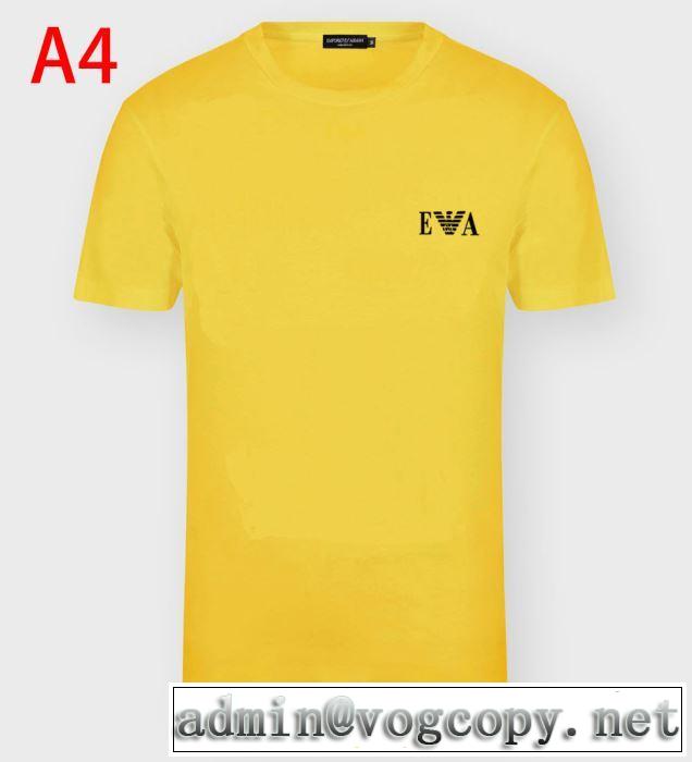 2020年春限定Emporio Armani Ｔシャツ メンズファション アルマーニ コピー 新作 上品に着こなせお洒落なコーディネート