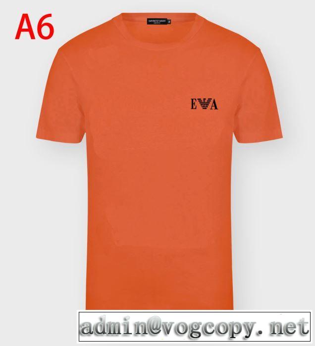 2020年春限定Emporio Armani Ｔシャツ メンズファション アルマーニ コピー 新作 上品に着こなせお洒落なコーディネート