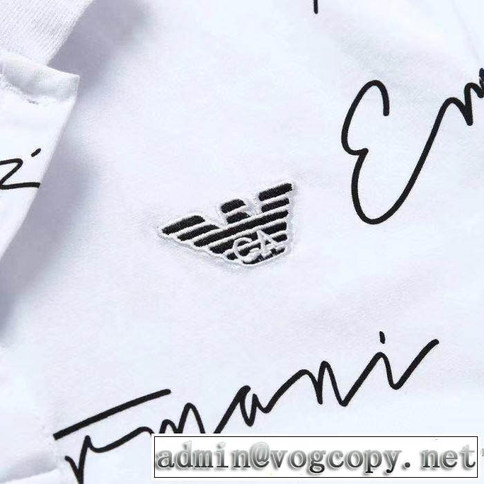 多色可選 2020SS人気 アルマーニ ARMANI 今回注目する 半袖Tシャツ 2年以上連続１位獲得