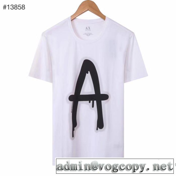 アルマーニ 3色可選 １点限り！VIPセール ARMANIVIP価格SALE  半袖Tシャツ エレガントな雰囲気