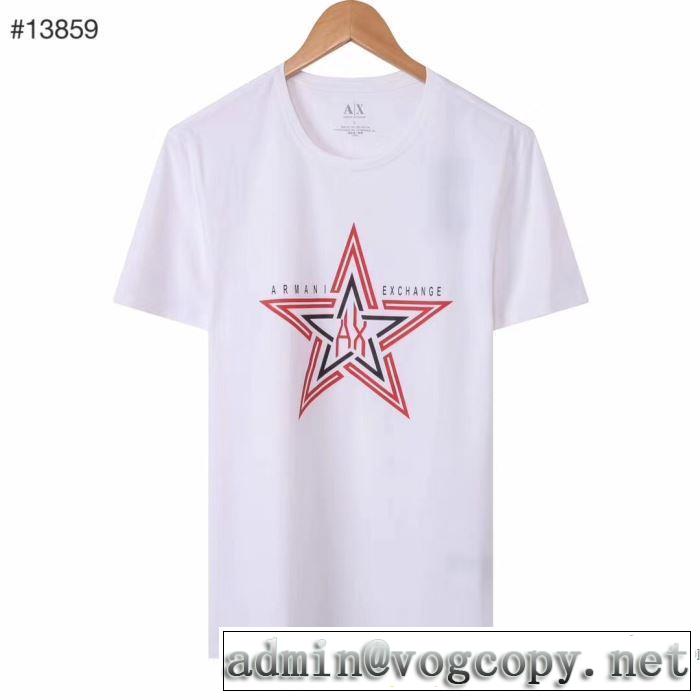 この時期の一番人気は 半袖Tシャツ 多色可選 コーデの完成度を高める アルマーニ ARMANI