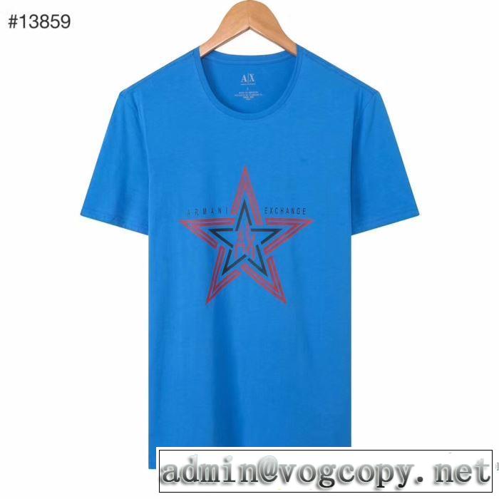 この時期の一番人気は 半袖Tシャツ 多色可選 コーデの完成度を高める アルマーニ ARMANI