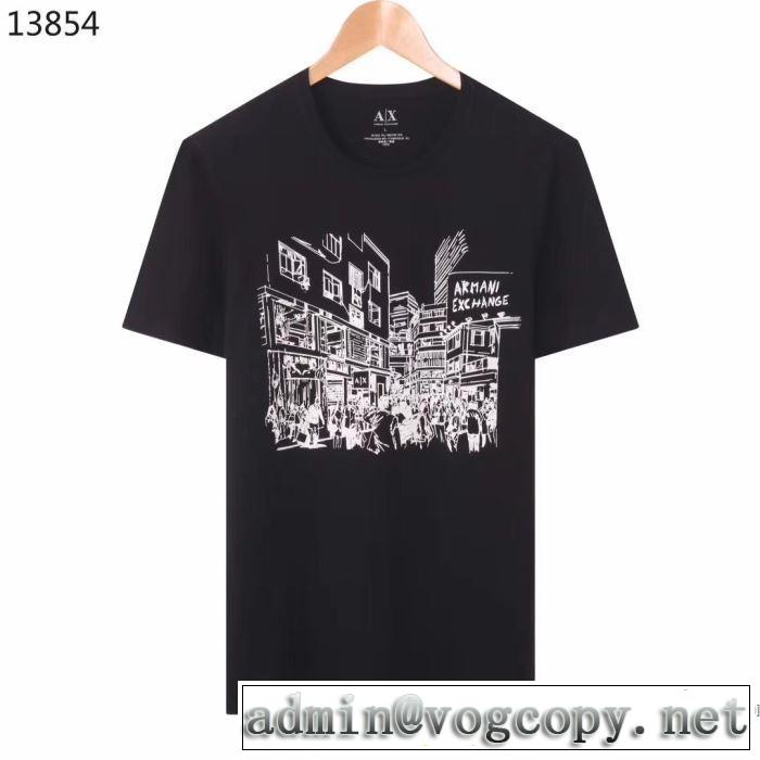 さらに魅力的 多色可選 アルマーニ ARMANI  2020モデル 半袖Tシャツ シンプルなファッション