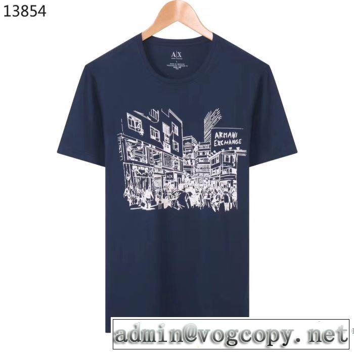 さらに魅力的 多色可選 アルマーニ ARMANI  2020モデル 半袖Tシャツ シンプルなファッション