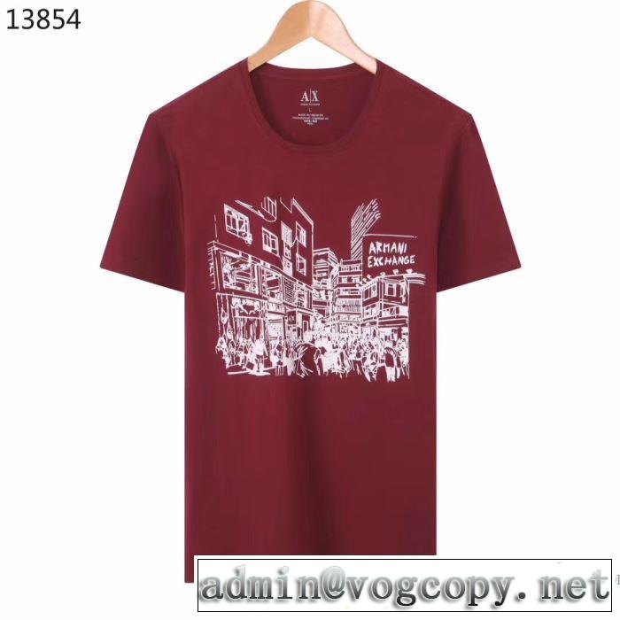 さらに魅力的 多色可選 アルマーニ ARMANI  2020モデル 半袖Tシャツ シンプルなファッション
