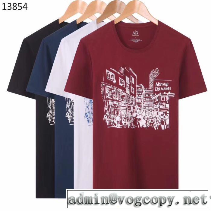 さらに魅力的 多色可選 アルマーニ ARMANI  2020モデル 半袖Tシャツ シンプルなファッション