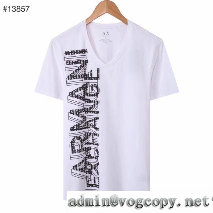半袖Tシャツ 多色可選 ストリート感あふれ アルマーニ ARMANI  普段使いにも最適なアイテム