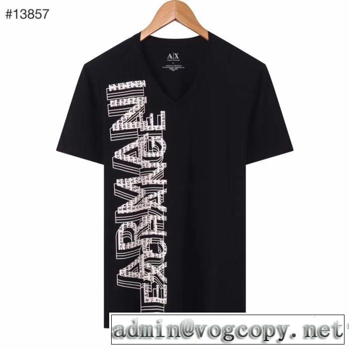 半袖Tシャツ 多色可選 ストリート感あふれ アルマーニ ARMANI  普段使いにも最適なアイテム