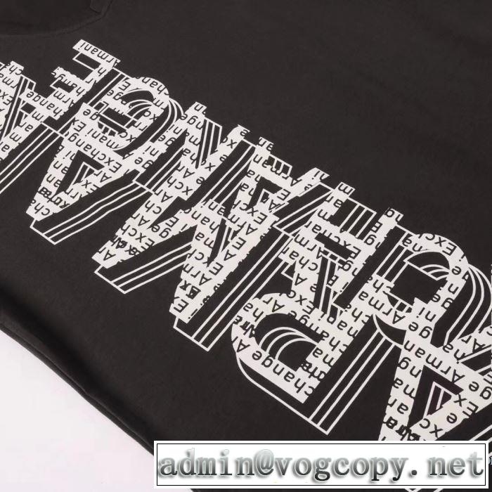 半袖Tシャツ 多色可選 ストリート感あふれ アルマーニ ARMANI  普段使いにも最適なアイテム