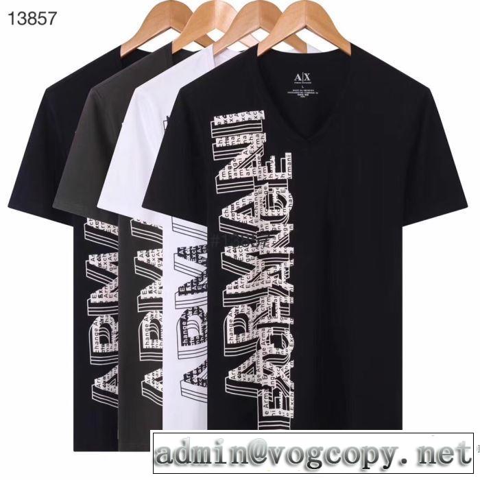 半袖Tシャツ 多色可選 ストリート感あふれ アルマーニ ARMANI  普段使いにも最適なアイテム