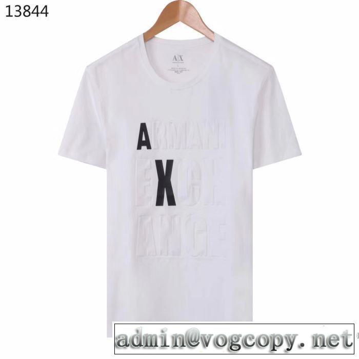 ストリート系に大人気 アルマーニ 多色可選 ARMANI デザインお洒落 半袖Tシャツ 最新の入荷商品