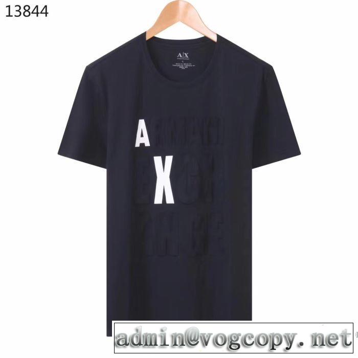 ストリート系に大人気 アルマーニ 多色可選 ARMANI デザインお洒落 半袖Tシャツ 最新の入荷商品