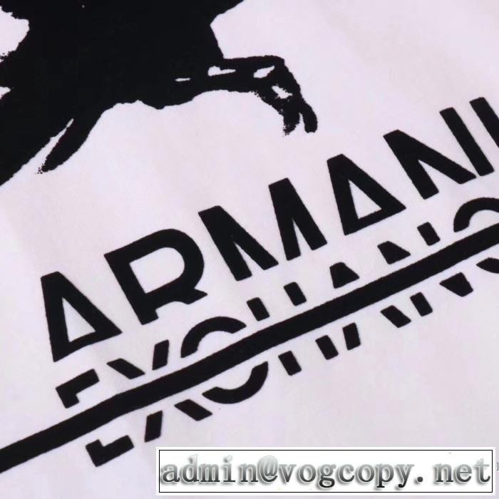 限定アイテム特集 多色可選 半袖Tシャツ ファッションに合わせ アルマーニ ARMANI やはり人気ブランド