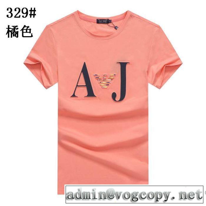 半袖Tシャツ 多色可選 差をつけたい人にもおすすめ アルマーニ ARMANI 春夏コレクション新品