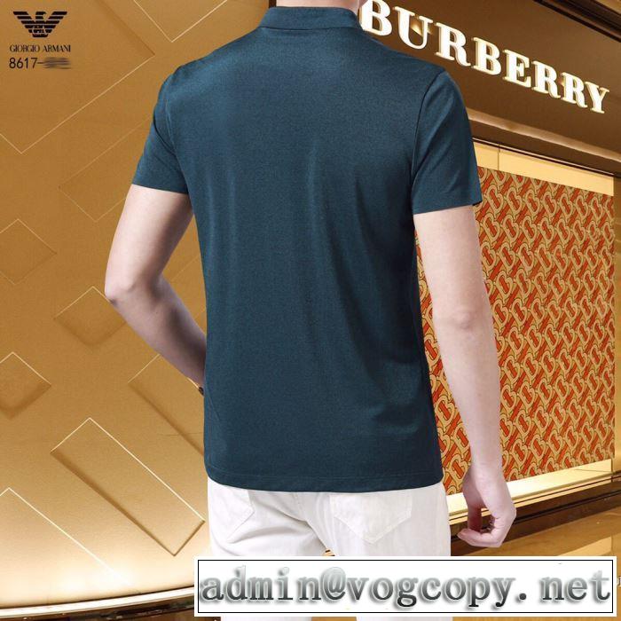 多色可選 普段見ないデザインばかり 多色可選 半袖Tシャツ 大活躍する アルマーニ ARMANI  大人気柄