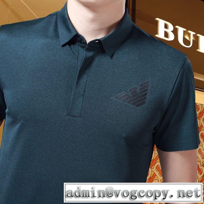 多色可選 普段見ないデザインばかり 多色可選 半袖Tシャツ 大活躍する アルマーニ ARMANI  大人気柄