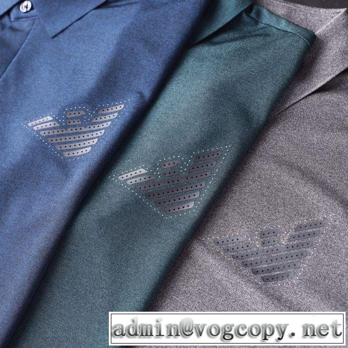 多色可選 普段見ないデザインばかり 多色可選 半袖Tシャツ 大活躍する アルマーニ ARMANI  大人気柄