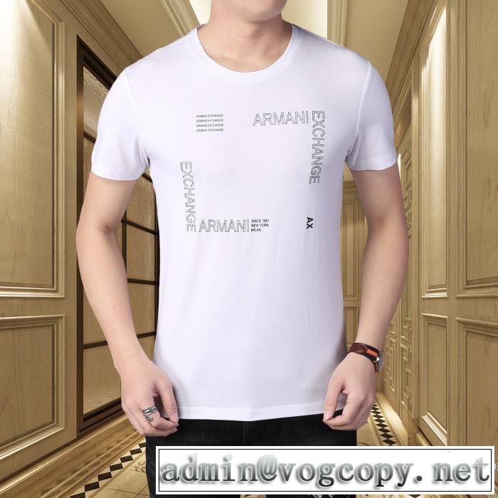 半袖Tシャツ  多色可選  今年の春トレンド アルマーニ 大人の新作こそ ARMANI 驚きのプライス