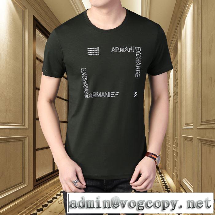 半袖Tシャツ  多色可選  今年の春トレンド アルマーニ 大人の新作こそ ARMANI 驚きのプライス