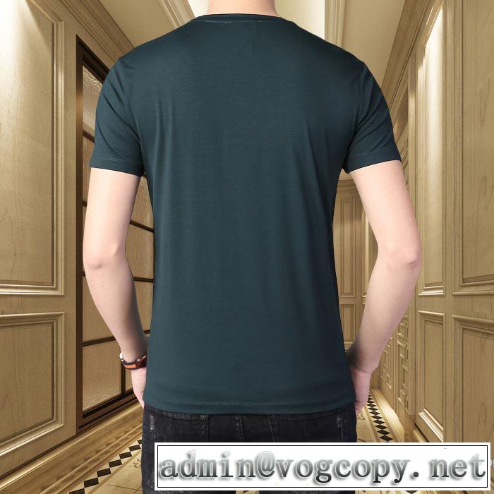 絶対に見逃せない 多色可選 半袖Tシャツ おしゃれに大人の必見 アルマーニ ARMANI 老舗ブランド