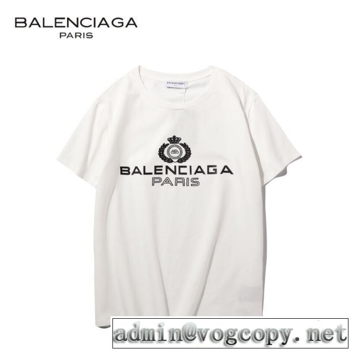 多色可選 バレンシアガ VIP価格SALE BALENCIAGA  2020モデル 半袖Tシャツエレガントな雰囲気