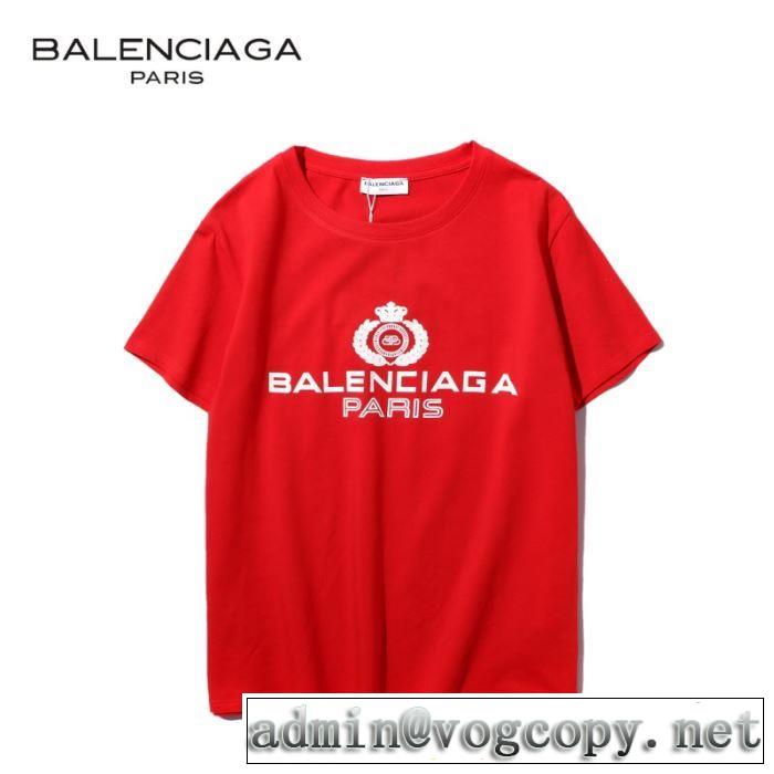 多色可選 バレンシアガ VIP価格SALE BALENCIAGA  2020モデル 半袖Tシャツエレガントな雰囲気