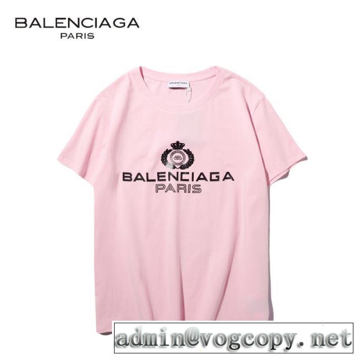 多色可選 バレンシアガ VIP価格SALE BALENCIAGA  2020モデル 半袖Tシャツエレガントな雰囲気