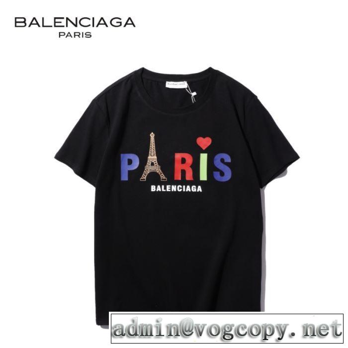 半袖Tシャツ 多色可選 ストリート感あふれ バレンシアガ BALENCIAGA 普段使いにも最適なアイテム