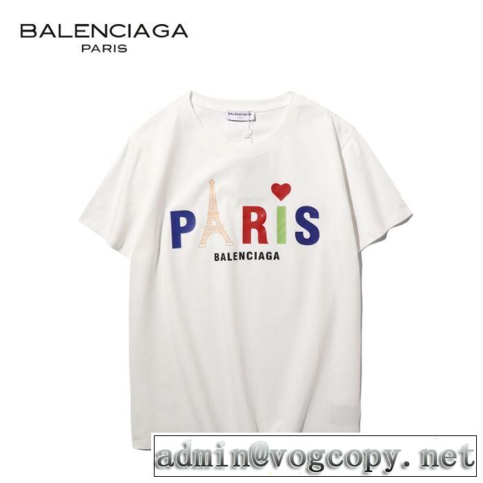 半袖Tシャツ 多色可選 ストリート感あふれ バレンシアガ BALENCIAGA 普段使いにも最適なアイテム