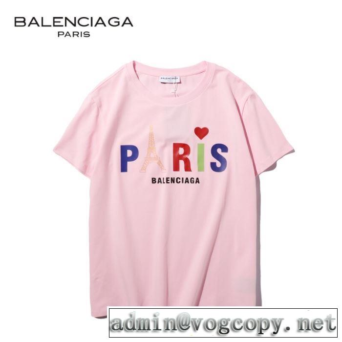 半袖Tシャツ 多色可選 ストリート感あふれ バレンシアガ BALENCIAGA 普段使いにも最適なアイテム