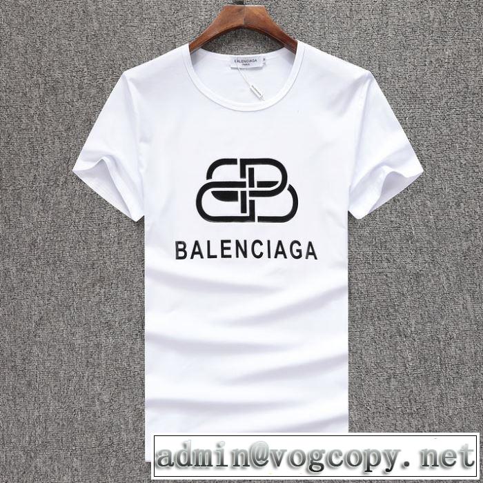 多色可選 ストリー系に大人気 バレンシアガ BALENCIAGA デザインお洒落 半袖Tシャツ2020春新作