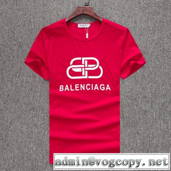 多色可選 ストリー系に大人気 バレンシアガ BALENCIAGA デザインお洒落 半袖Tシャツ2020春新作