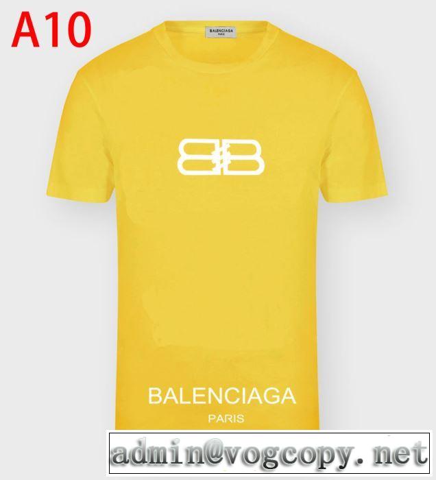 2020話題の商品 多色可選 半袖Tシャツ お値段もお求めやすい バレンシアガ BALENCIAGA