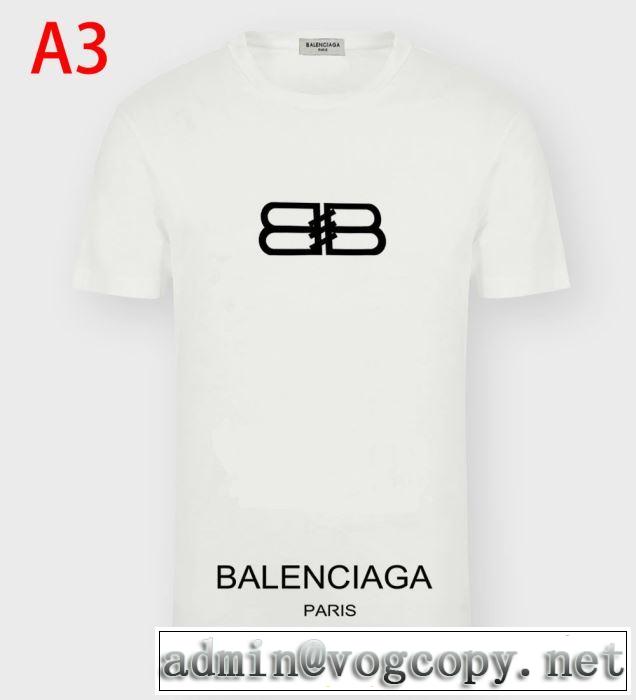 2020話題の商品 多色可選 半袖Tシャツ お値段もお求めやすい バレンシアガ BALENCIAGA