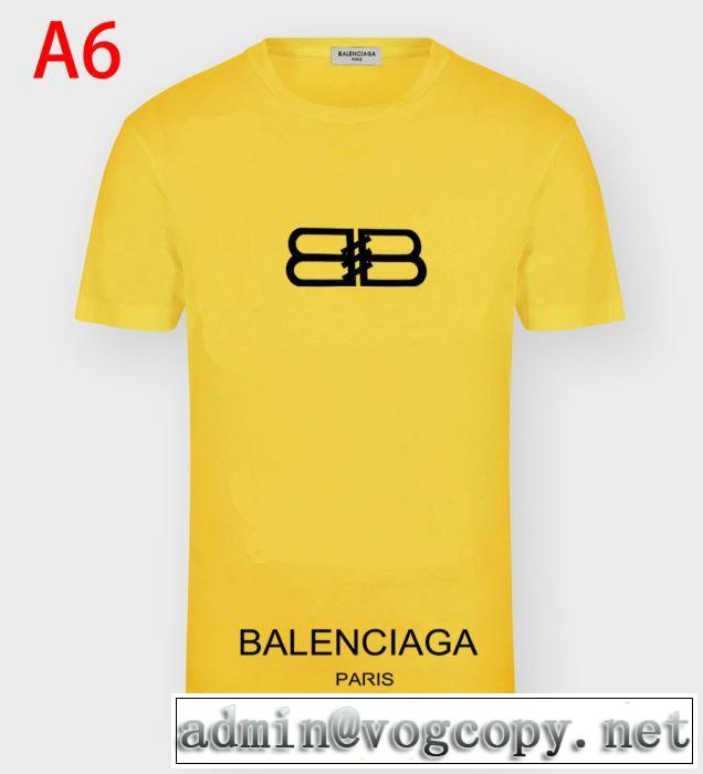 2020話題の商品 多色可選 半袖Tシャツ お値段もお求めやすい バレンシアガ BALENCIAGA